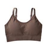 ハーフトップブラ ノンワイヤーブラジャー スポーツブラ | PlusNao | 詳細画像15 