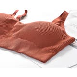 ハーフトップブラ ノンワイヤーブラジャー スポーツブラ | PlusNao | 詳細画像16 