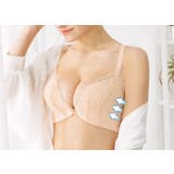 ノンワイヤーブラ フロントホック インナー | PlusNao | 詳細画像6 