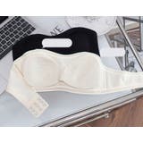 ストラップレスブラ ノンワイヤーブラ 透明ストラップ付き | PlusNao | 詳細画像12