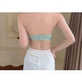 ストラップレスブラ ノンワイヤーブラ 透明ストラップ付き | PlusNao | 詳細画像6