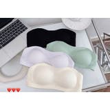 ストラップレスブラ ノンワイヤーブラ 透明ストラップ付き | PlusNao | 詳細画像8