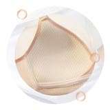 ノンワイヤーブラジャー 三角ブラジャー レディース | PlusNao | 詳細画像12