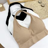 ノンワイヤーブラ ハーフトップブラ ブラジャー | PlusNao | 詳細画像10 