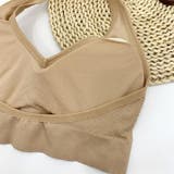 ノンワイヤーブラ ハーフトップブラ ブラジャー | PlusNao | 詳細画像12 