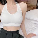 ノンワイヤーブラ ハーフトップブラ ブラジャー | PlusNao | 詳細画像3 