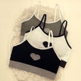 ジュニアブラ キッズブラ ハーフトップ | PlusNao | 詳細画像4 