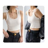 タンクトップ カットソー レディース | PlusNao | 詳細画像7 