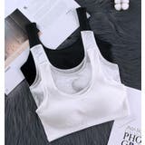 ハーフトップブラ ノンワイヤーブラ ブラジャー | PlusNao | 詳細画像2 