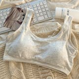 ジュニアブラ ハーフトップブラ スポーツブラ | PlusNao | 詳細画像11 