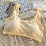 ジュニアブラ ハーフトップブラ スポーツブラ | PlusNao | 詳細画像14 