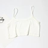 キャミソール ハーフキャミ ショート丈 | PlusNao | 詳細画像3 