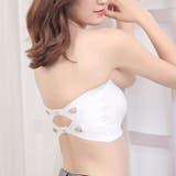 ストラップレスブラ チューブトップブラ ブラジャー | PlusNao | 詳細画像3 