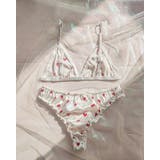 三角ブラ＆ショーツセット レディース インナー | PlusNao | 詳細画像6 