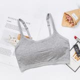 ノンワイヤーブラ ハーフトップブラ レディース | PlusNao | 詳細画像10 