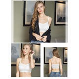 ノンワイヤーブラ ハーフトップブラ レディース | PlusNao | 詳細画像3 