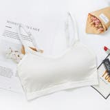 ノンワイヤーブラ ハーフトップブラ レディース | PlusNao | 詳細画像9 