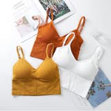 ハーフトップブラ ノンワイヤーブラ レディース | PlusNao | 詳細画像2