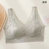 ハーフトップブラ ノンワイヤーブラ ブラジャー | PlusNao | 詳細画像18 