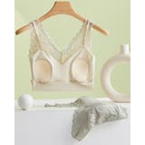 ハーフトップブラ ノンワイヤーブラ ブラジャー | PlusNao | 詳細画像7 