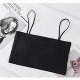 ハーフトップブラ チューブトップブラ ノンワイヤーブラ | PlusNao | 詳細画像5 