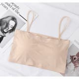 ハーフトップブラ チューブトップブラ ノンワイヤーブラ | PlusNao | 詳細画像8 