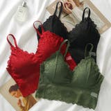 ハーフトップブラ ノンワイヤーブラ キャミソール | PlusNao | 詳細画像2