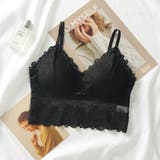 ハーフトップブラ ノンワイヤーブラ キャミソール | PlusNao | 詳細画像7