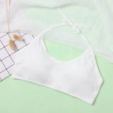 ジュニアブラ ブラジャー ハーフトップブラ | PlusNao | 詳細画像10 