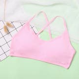 ジュニアブラ ブラジャー ハーフトップブラ | PlusNao | 詳細画像13 