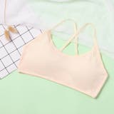 ジュニアブラ ブラジャー ハーフトップブラ | PlusNao | 詳細画像14 