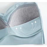 ノンワイヤーブラ ハーフトップブラ レディース | PlusNao | 詳細画像15 