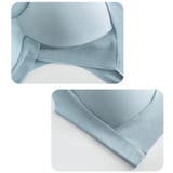 ノンワイヤーブラ ハーフトップブラ レディース | PlusNao | 詳細画像16 