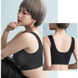 ノンワイヤーブラ ハーフトップブラ レディース | PlusNao | 詳細画像3 