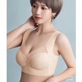 ノンワイヤーブラ ハーフトップブラ レディース | PlusNao | 詳細画像9 