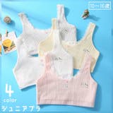 ハーフトップブラ ノンワイヤーブラ スポーツブラ | PlusNao | 詳細画像1