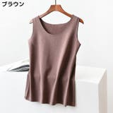 タンクトップ ノースリーブカットソー レディース | PlusNao | 詳細画像7