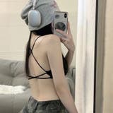 ハーフトップブラ 背中見せ ノンワイヤー | PlusNao | 詳細画像6 