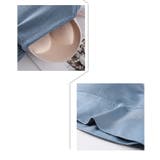 ハーフトップブラ ノンワイヤーブラ パット付き | PlusNao | 詳細画像7 