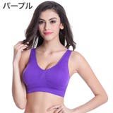 スポーツブラ ノンワイヤーブラ ブラジャー | PlusNao | 詳細画像6 