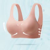 ハーフトップブラ ブラジャー ノンワイヤー | PlusNao | 詳細画像7