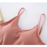 ブラトップ カップ付きインナー キャミソール | PlusNao | 詳細画像6