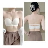 3 4カップブラジャー ストラップレス | PlusNao | 詳細画像5 