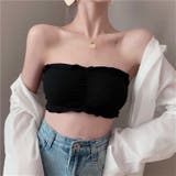 ストラップレスブラ チューブトップブラ ブラジャー | PlusNao | 詳細画像7 