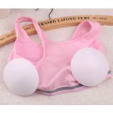 ジュニアブラ スポーツブラ ハーフトップ | PlusNao | 詳細画像11