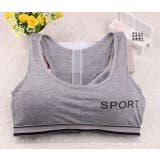 ジュニアブラ スポーツブラ ハーフトップ | PlusNao | 詳細画像8