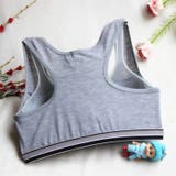 ジュニアブラ スポーツブラ ハーフトップ | PlusNao | 詳細画像9