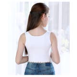 タンクトップ ブラトップ ジュニア | PlusNao | 詳細画像3 