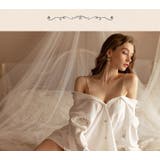 セクシーランジェリー シャツ オフショルダー | PlusNao | 詳細画像4 