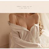 セクシーランジェリー シャツ オフショルダー | PlusNao | 詳細画像9 